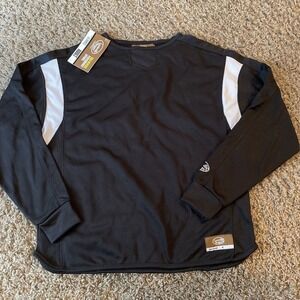 Louisville Slugger Baseball Softball Dugout CrewNeck Fleece Black Size Small NWT